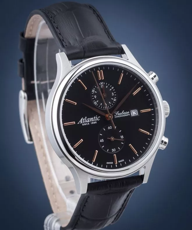 Orologio da Uomo Atlantic Seabase Chronograph 64452.41.61R