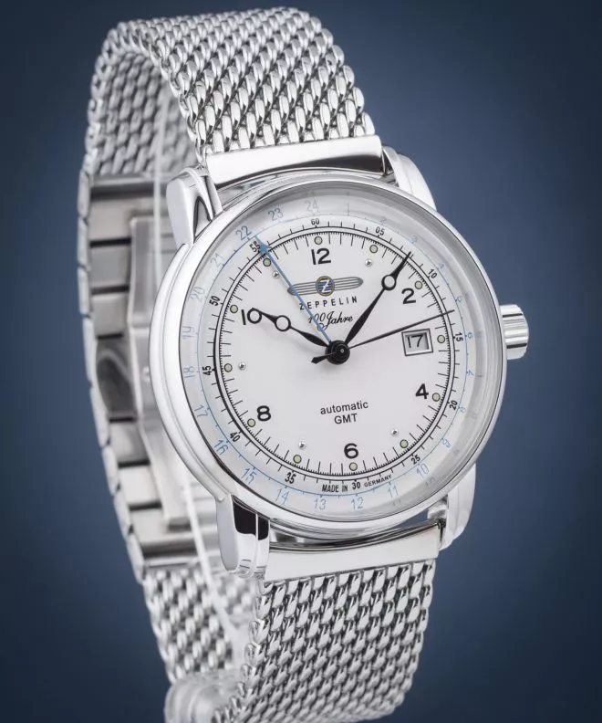 Orologio da Uomo Zeppelin 100 Jahre Zeppelin GMT Automatik 8666M-1