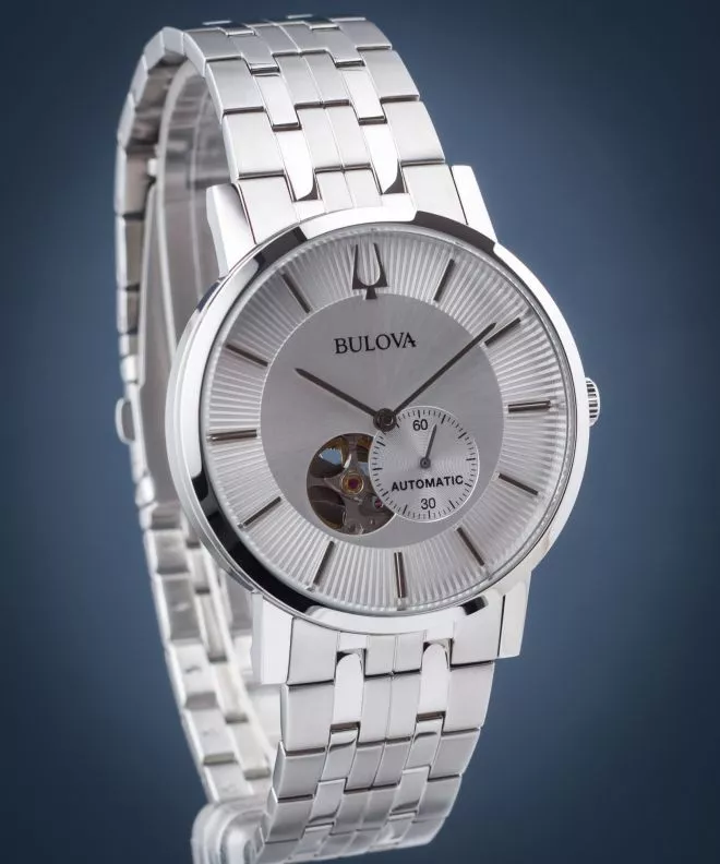 Orologio da Uomo Bulova Classic Open Heart Automatic 96A238