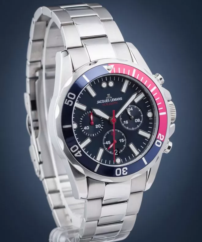 Orologio da Uomo Jacques Lemans Liverpool Chronograph 1-2091G