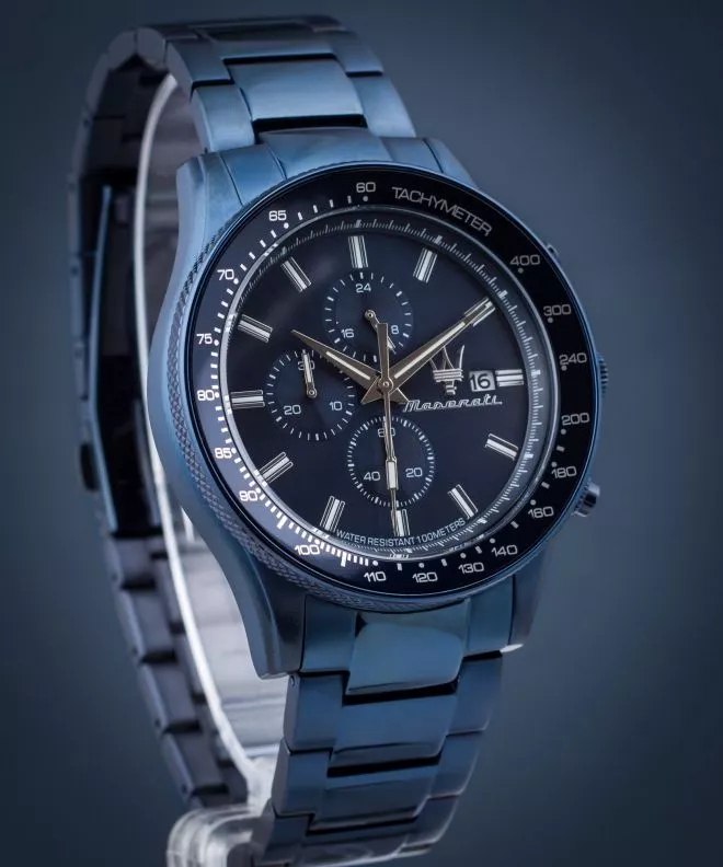 Orologio da Uomo Maserati Sfida Chronograph Blue Edition R8873640023