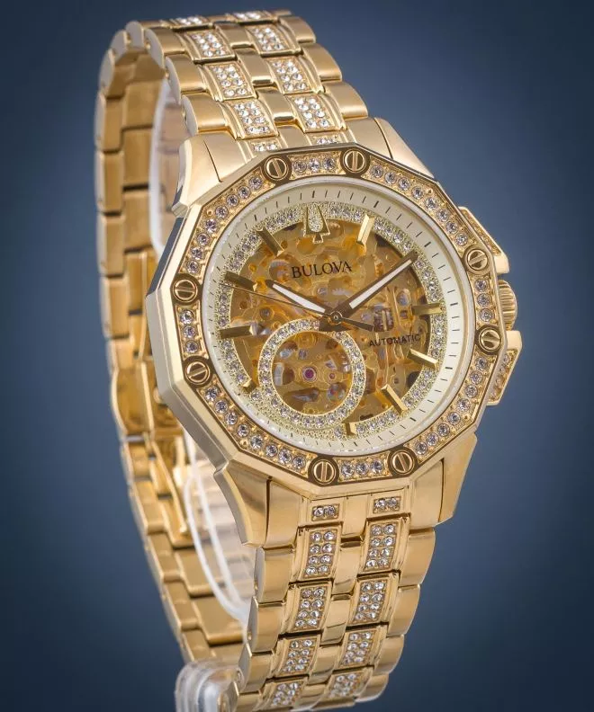Orologio da Uomo Bulova Octava Skeleton Automatic 98A292