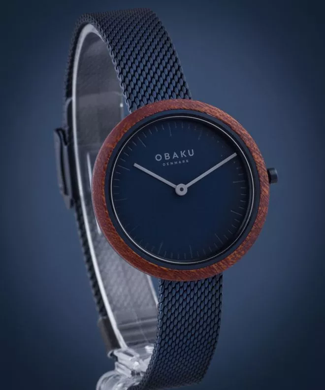 Orologio da Donna Obaku Trae Lille-Marine V245LXLLML