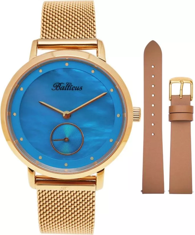 Orologio da Donna Balticus New Sky Gold Blue Pearl BLT-BALNSGBL
