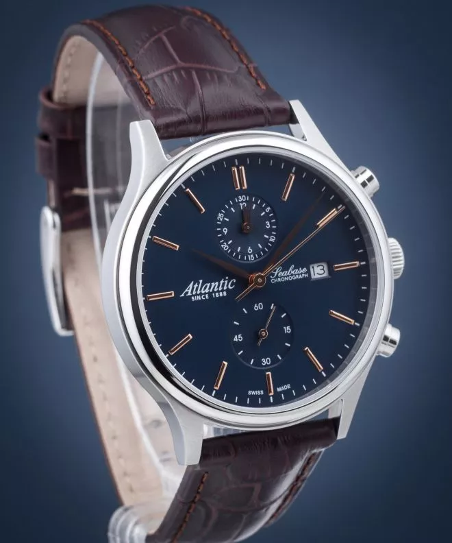 Orologio da Uomo Atlantic Seabase Chronograph 64452.41.51R