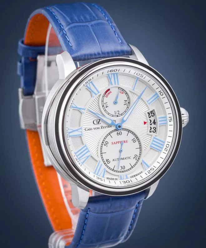 Orologio da Uomo Carl von Zeyten Münstertal Automatic CVZ0082WHS