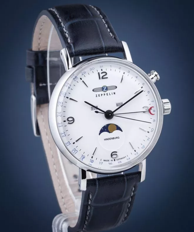 Orologio da Uomo Zeppelin Hindenburg Moonphase 8076-1