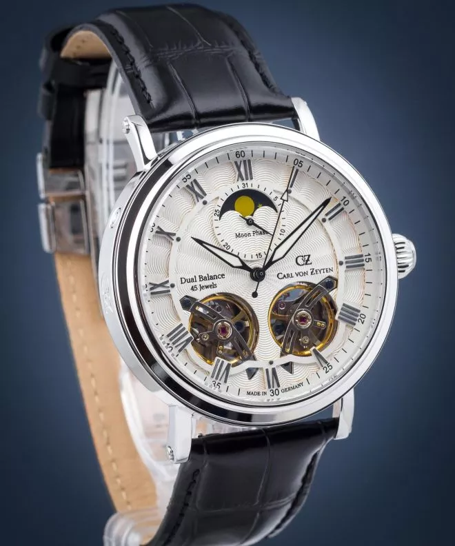 Orologio da Uomo Carl von Zeyten Murg Open Heart Automatic Limited Edition CVZ0054SLSR