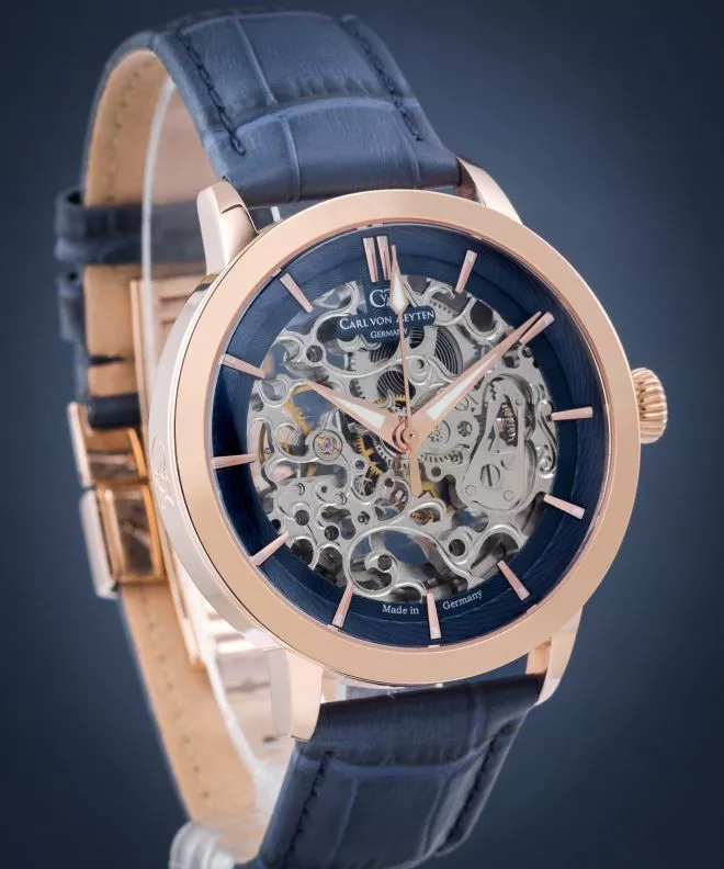 Orologio da Uomo Carl von Zeyten Triberg Skeleton Automatic Limited Edition CVZ0013RBLS