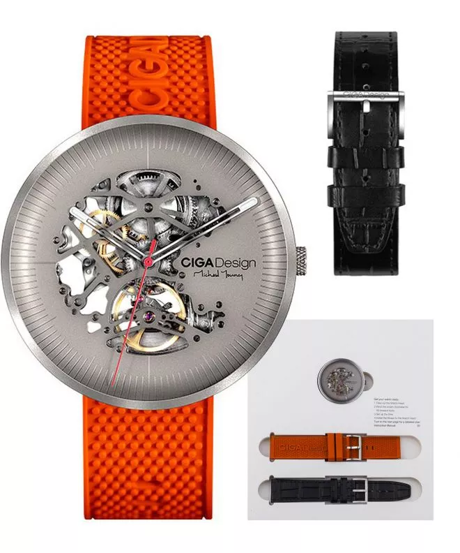 Orologio da Uomo Ciga Design MY Titanium Skeleton Automatic M031-TITI-W15OG
