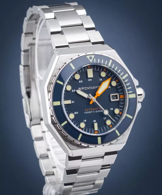 Orologio da Uomo Spinnaker Dumas Harbour Blue Automatic Limited Edition SP-5081-GG
