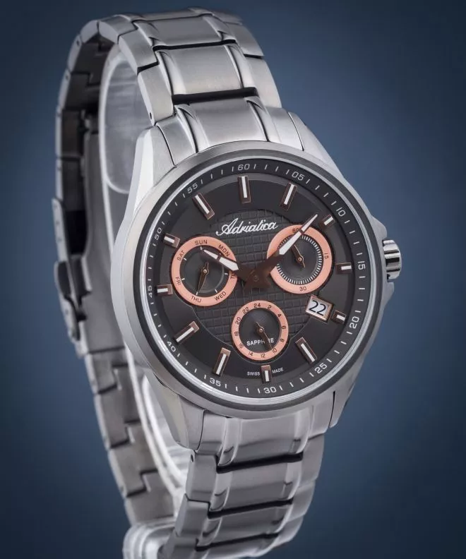 Orologio da Uomo Adriatica Multifunction A8321.S1R6QF