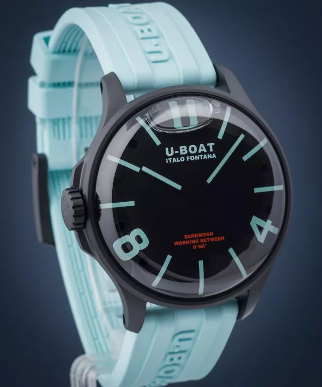 Orologio da Uomo U-Boat Darkmoon 44 BK Aquamarine PVD 9526