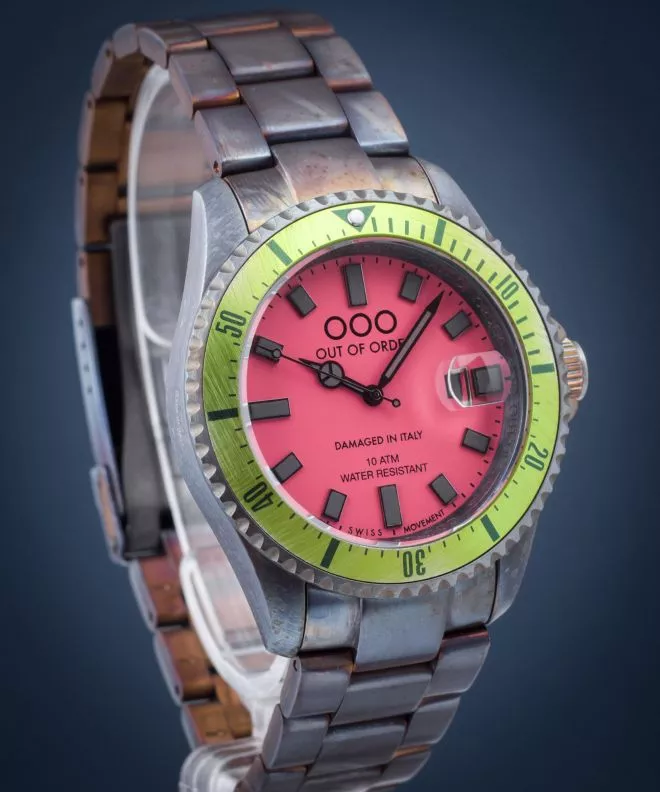 Orologio Unisex Out of Order Casanova Anguria OOO.001-18.RO.VE