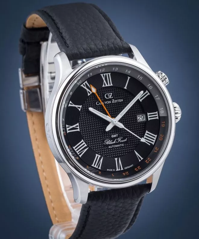 Orologio da Uomo Carl von Zeyten Rench Black Forest Automatic CVZ0087BKS