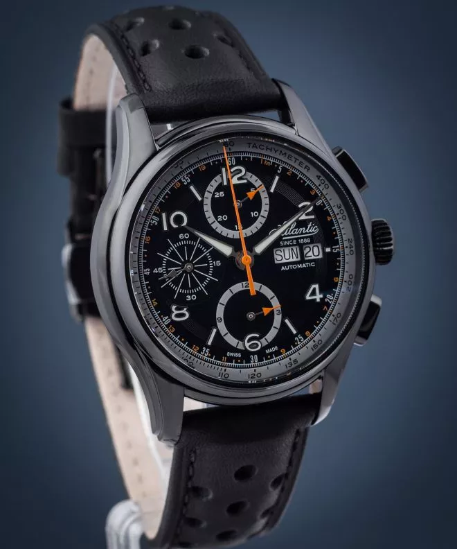 Orologio da Uomo Atlantic Worldmaster Prestige Valjoux Chronograph 55853.46.65