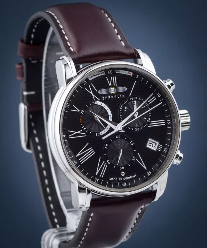 Orologio da Uomo Zeppelin Transatlantic Retrograde 7694-2