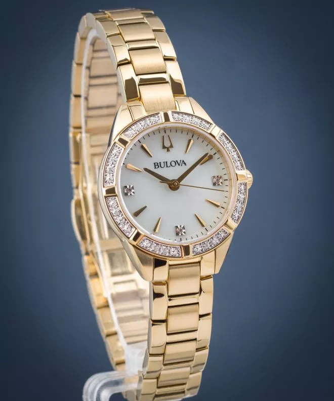 Orologio da Donna Bulova Classic Sutton Dress Diamonds 98R297