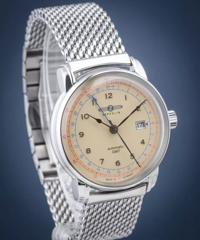 Orologio da Uomo Zeppelin LZ129 Los Angeles GMT Automatic 7668M-5
