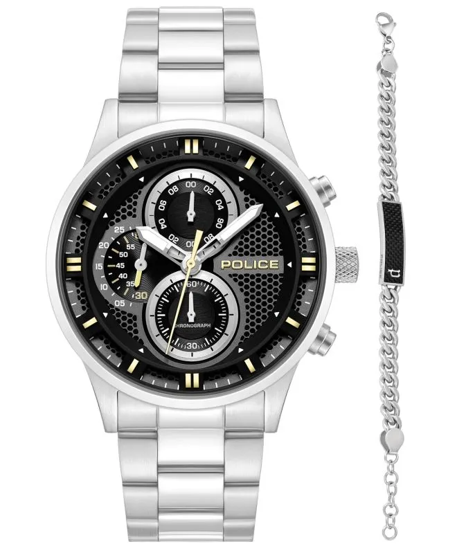 Orologio da Uomo Police Levuka Urban SET PEWGK0092501-SET