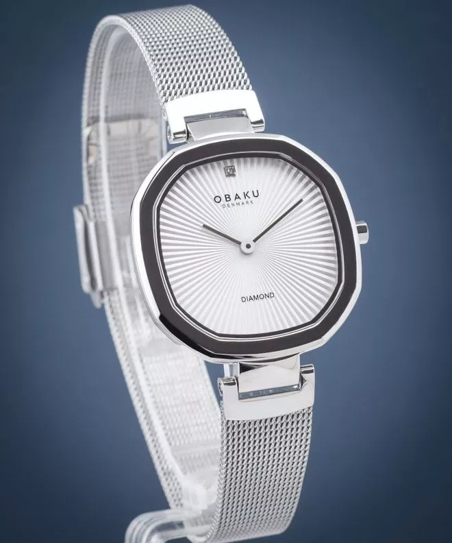 Orologio da Donna Obaku Brilliant Steel Diamond V277LXCIMC