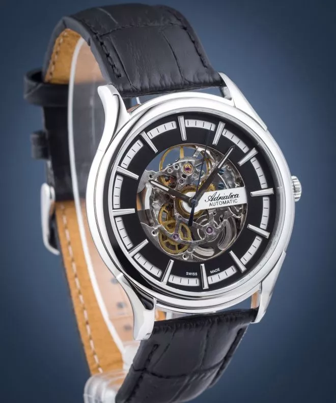 Orologio da Uomo Adriatica Skeleton Automatic A8328.5214WAS