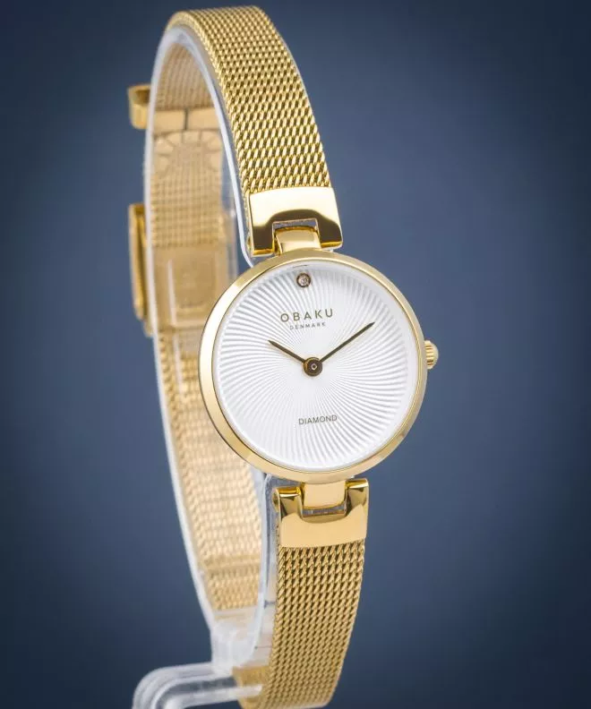 Orologio da Donna Obaku Diamant Petite Gold V256SXGIMG