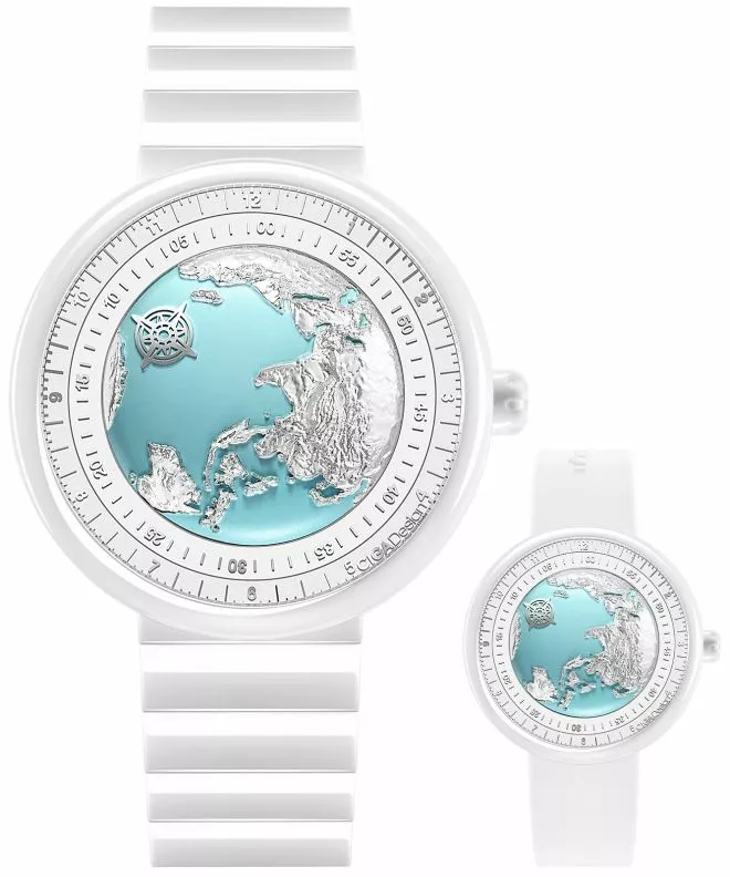 Orologio da Donna Ciga Design U Series Blue Planet-ICE AGE SET U032-WU01-W5W7W