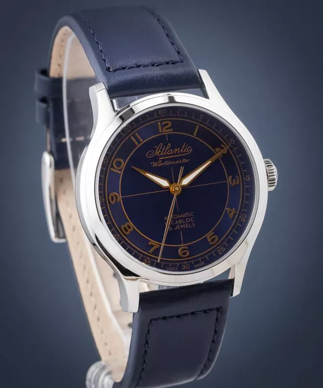 Orologio da Uomo Atlantic Worldmaster Incabloc Automatic 53780.41.53G