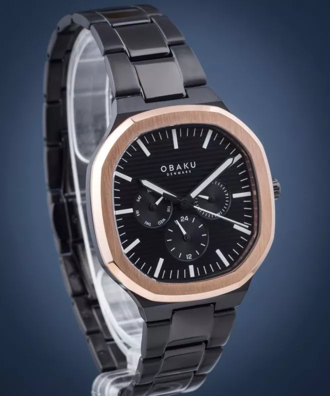 Orologio da Uomo Obaku ILD Dark V275GMMBSB