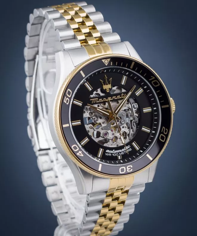 Orologio da Uomo Maserati Sfida Skeleton Automatic R8823140010