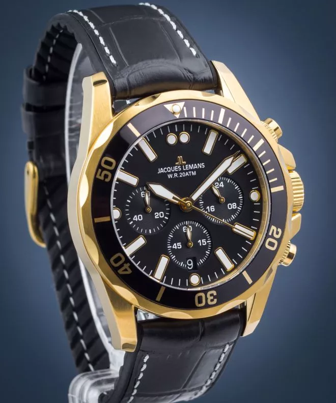 Orologio da Uomo Jacques Lemans Liverpool Chronograph 1-2091E