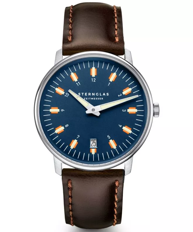 Orologio da Uomo Sternglas Egor Blue Silver S01-EG06-BR03