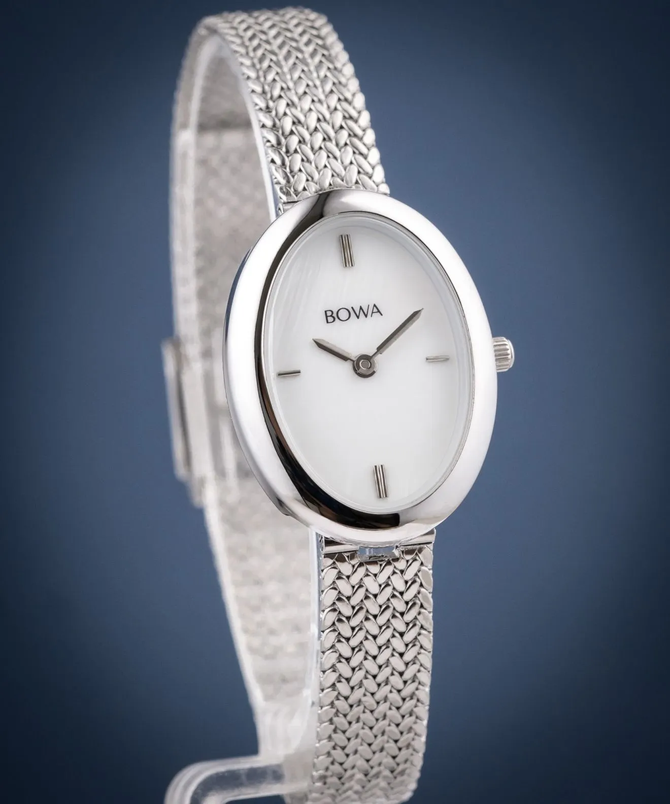 Orologio da Donna BOWA Oslo Pearl-Silver Mesh 23 OS235-155-105M