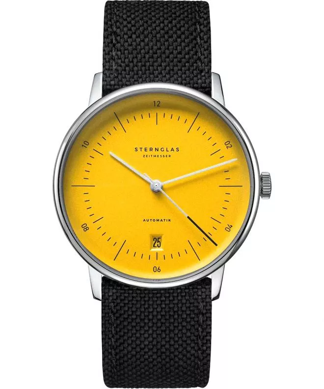 Orologio da Uomo Sternglas Naos Edition Yellow Automatic Limited Edition S02-NAY23-NY01