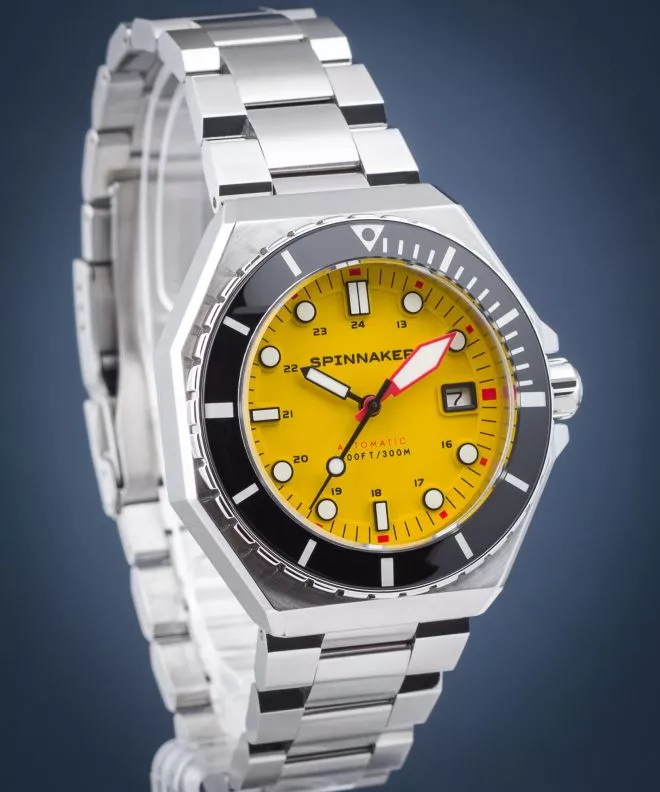 Orologio da Uomo Spinnaker Dumas Hornet Yellow Automatic Limited Edition SP-5081-II