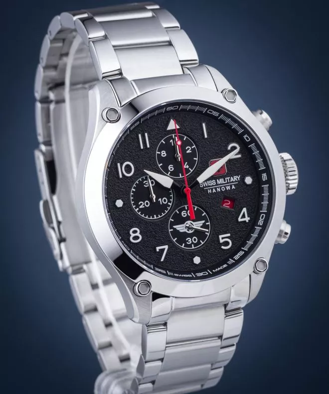 Orologio da Uomo Swiss Military Hanowa Nightflighter SMWGI2101501