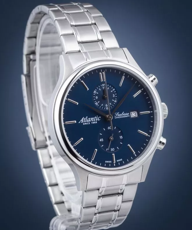 Orologio da Uomo Atlantic Seabase Chronograph 64457.41.51