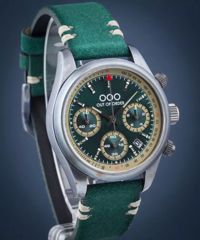 Orologio da Uomo Out of Order Royal Green Sporty Cronografo OOO.001-23.VE.VE