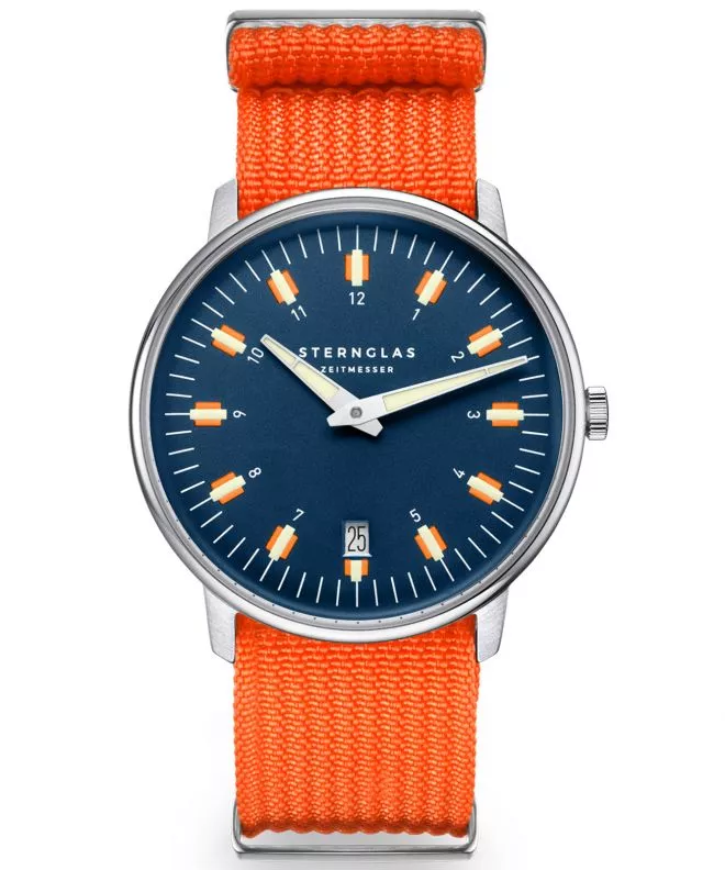 Orologio da Uomo Sternglas Egor Blue Silver S01-EG06-FI02