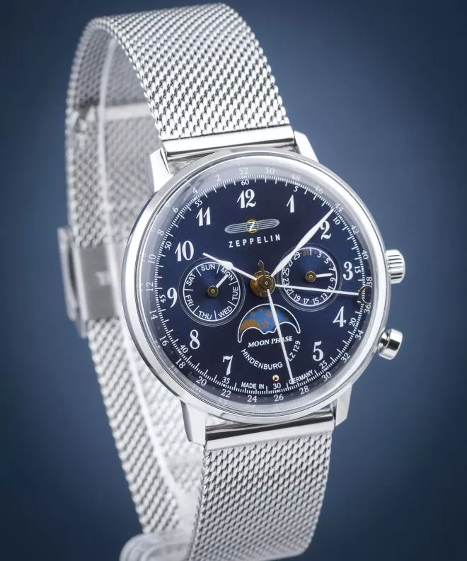 Orologio da Donna Zeppelin LZ129 Hindenburg Moonphase 7037M-3