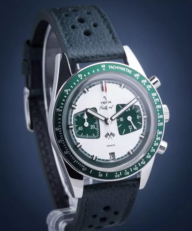 Orologio da Uomo Yema Rallygraf Chronograph Meca-Quartz YMHF1580-ZZ
