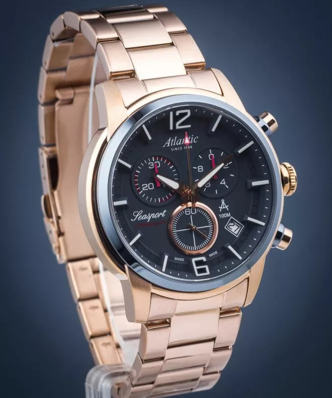 Orologio da Uomo Atlantic Seasport Chronograph 87466.44.55