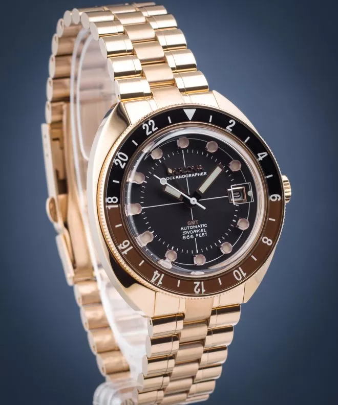 Orologio da Uomo Bulova Oceanographer GMT Automatic 97B215