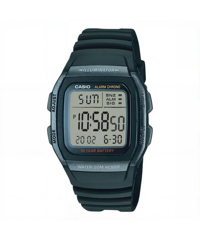 Orologio Unisex Casio Digital W-96H-1BVEF