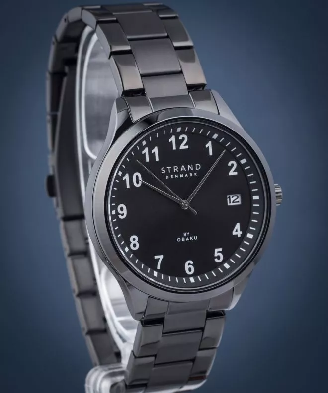 Orologio da Uomo Strand by Obaku Oceania S743GDBBSB