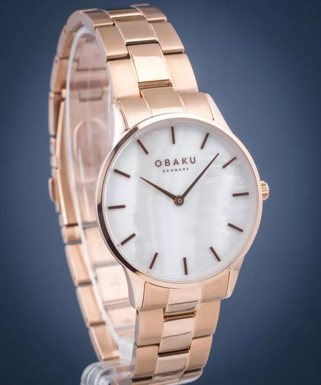 Orologio da Donna Obaku Lyng Lille-Rose V247LXVWSV