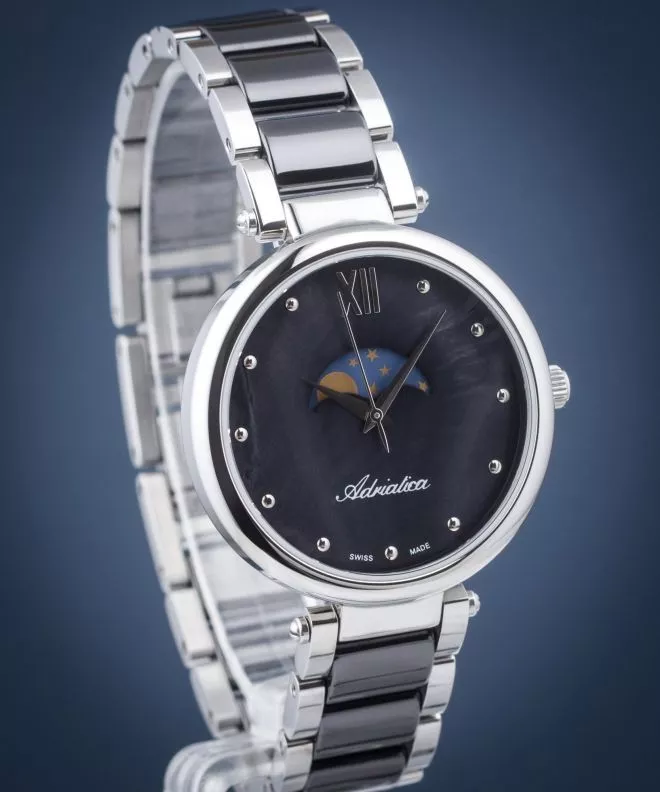 Orologio da Donna Adriatica Moonphase A3705.E18MQM