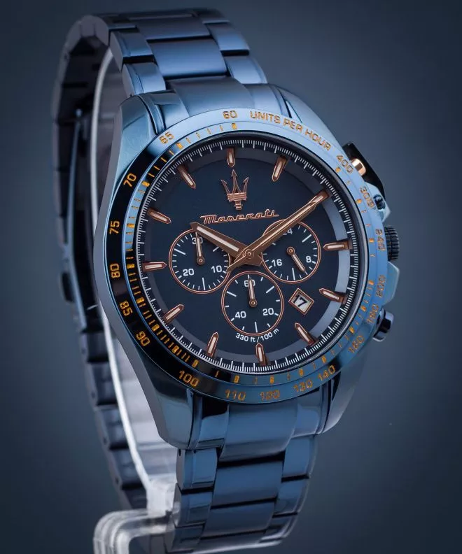 Orologio da Uomo Maserati Traguardo Chronograph Blue Edition R8873612054