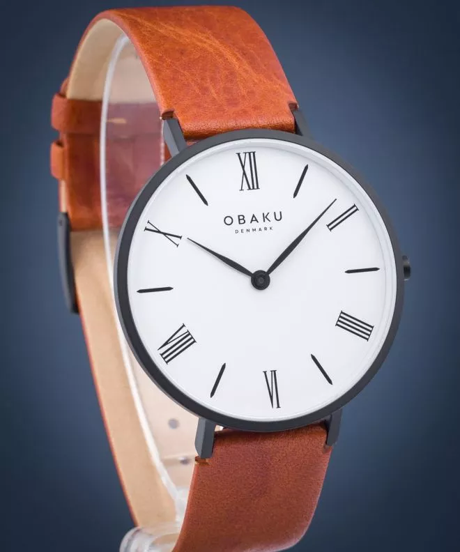 Orologio da Uomo Obaku Folie Tawny V283GXBWRZ-DIB